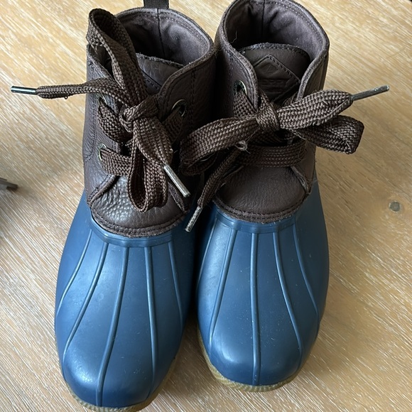Sperry Blue Rubber Ankle boots - Picture 4 of 5